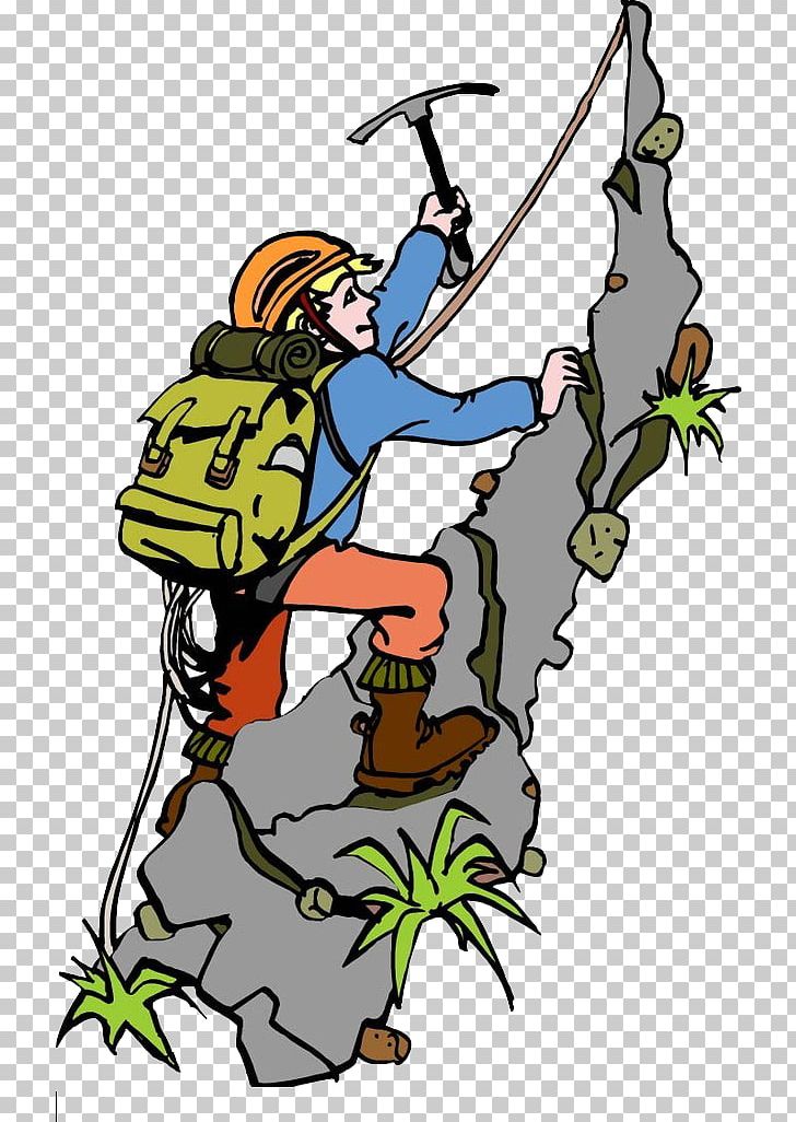 Mountaineering Cartoon Outdoor Recreation PNG, Clipart, Animation, Art, Artwork, Branch, Child Free PNG Download