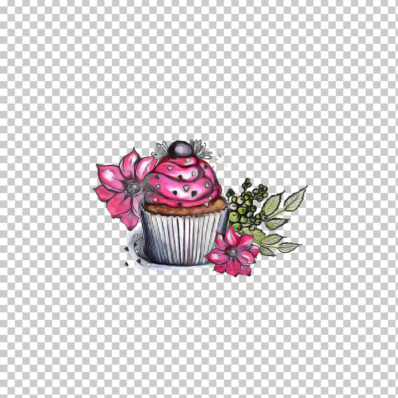Cupcake Baking Cup Pink Cake Muffin PNG, Clipart, Baked Goods, Bake Sale, Baking, Baking Cup, Buttercream Free PNG Download