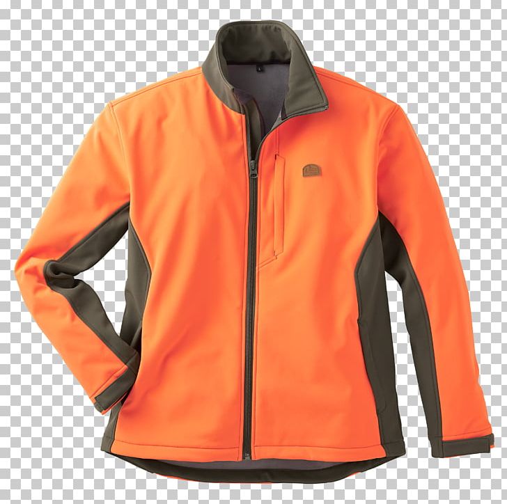 Jacket Polar Fleece Outerwear Sleeve PNG, Clipart, Clothing, Jacket, Orange, Outerwear, Polar Fleece Free PNG Download