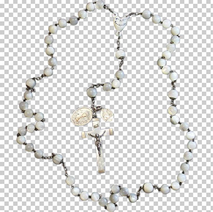 Necklace Rosary Pearl Bead Bracelet PNG, Clipart, Bead, Body Jewellery, Body Jewelry, Bracelet, Chain Free PNG Download