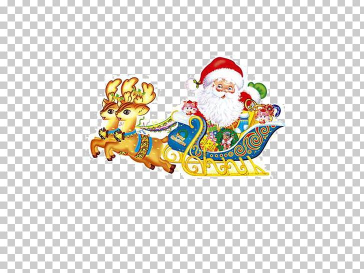 Santa Clauss Reindeer Christmas Ornament PNG, Clipart, Cartoon Santa Claus, Christmas, Christmas Decoration, Christmas Ornament, Claus Free PNG Download