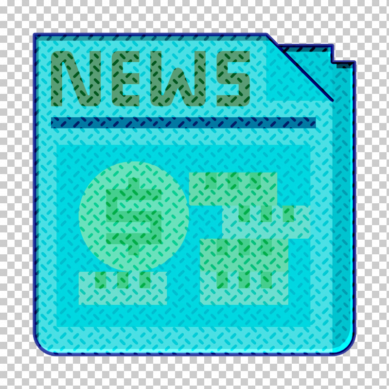 Newspaper Icon Money Icon News Icon PNG, Clipart, Aqua, Green, Money Icon, News Icon, Newspaper Icon Free PNG Download
