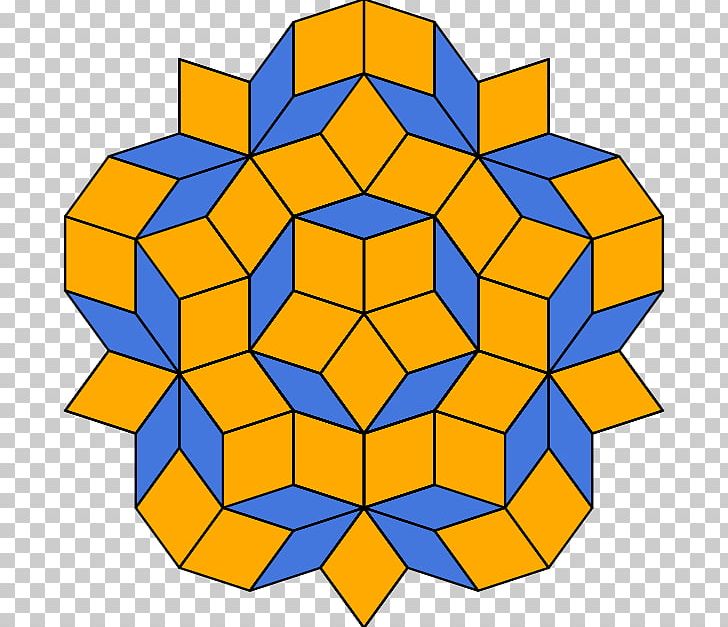 Penrose Tiling Tessellation Quasicrystal Physicist Rhombus PNG, Clipart, Area, Circle, Dan Shechtman, Geometry, Line Free PNG Download