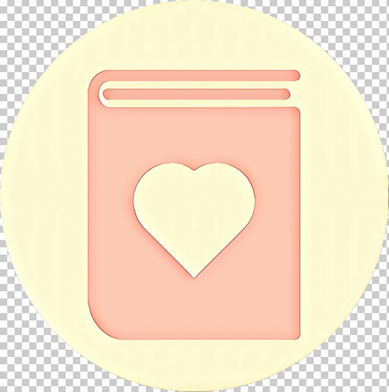 Pink Heart Yellow Peach Beige PNG, Clipart, Beige, Heart, Peach, Pink, Square Free PNG Download