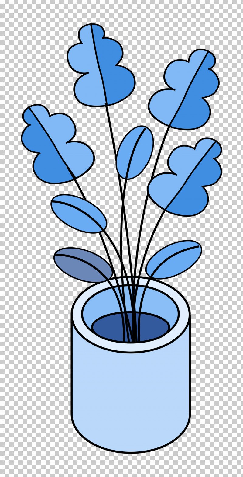 Plant Element PNG, Clipart, Black, Blue, Cobalt Blue, Flower, Flowerpot Free PNG Download