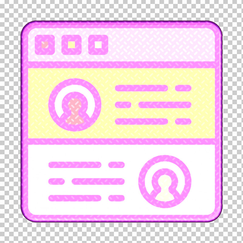 Text Icon Testimonial Icon User Interface Vol 3 Icon PNG, Clipart, Circle, Line, Magenta, Pink, Purple Free PNG Download