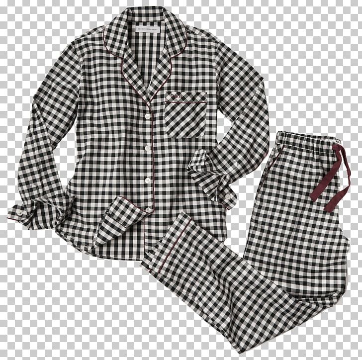Gingham Pajamas Shirt Sleeve Tartan PNG, Clipart, Clothing, Coco Chanel, Cotton, Fashion, Gingham Free PNG Download