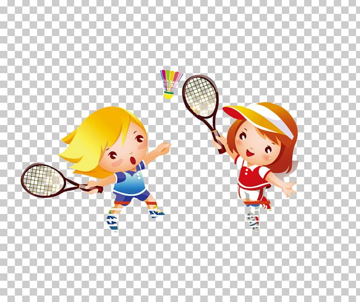 Badminton Tennis PNG, Clipart, Area, Art, Ball, Ballo, Cartoon Character Free PNG Download