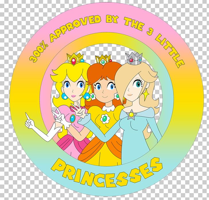 Princess Daisy Rosalina Fan Art Digital Art PNG, Clipart, Area, Art, Cartoon, Circle, Deviantart Free PNG Download