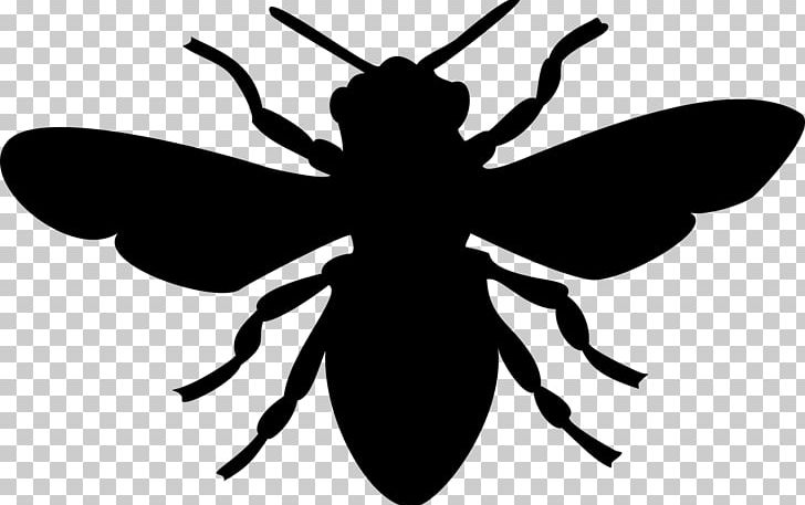 European Dark Bee Honey Bee Silhouette PNG, Clipart, Art, Arthropod, Artwork, Bee, Black And White Free PNG Download