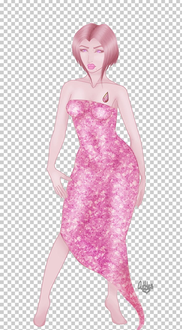 Gown Shoulder Pink M Character PNG, Clipart, Character, Clothing, Costume, Costume Design, Dress Free PNG Download