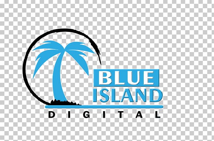 Blue Island Digital Brand Service Graphic Design Marketing PNG, Clipart, Advertising, Area, Art, Blue, Brand Free PNG Download