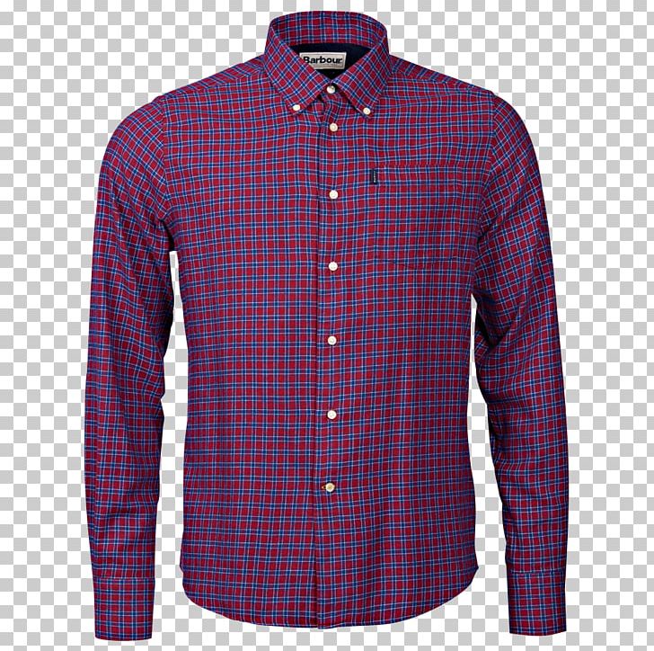 Long-sleeved T-shirt Tartan Maroon PNG, Clipart, Button, Clothing, Collar, Longsleeved Tshirt, Long Sleeved T Shirt Free PNG Download