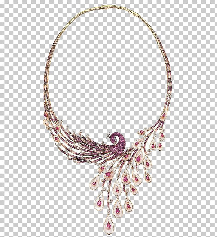 Necklace Earring Jewellery Gemstone Peafowl PNG, Clipart, Body Jewelry, Brooch, Chain, Chow Tai Fook, Designer Free PNG Download