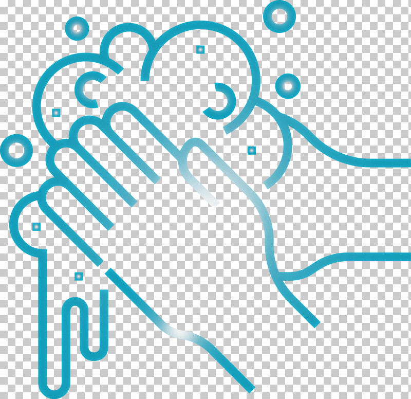 Hand Cleaning Hand Washing PNG, Clipart, Hand Cleaning, Hand Washing, Line, Turquoise Free PNG Download