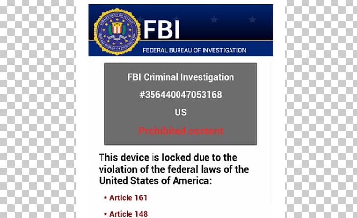 Ransomware Mobile Phones Federal Bureau Of Investigation Android Computer Virus PNG, Clipart, And, Area, Brand, Computer Software, Computer Virus Free PNG Download