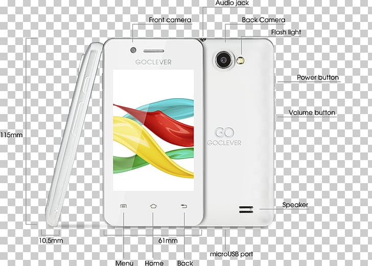 Smartphone Feature Phone GOCLEVER QUANTUM 350 3G UMTS PNG, Clipart, Communication Device, Electronic Device, Electronics, Feature Phone, Gadget Free PNG Download