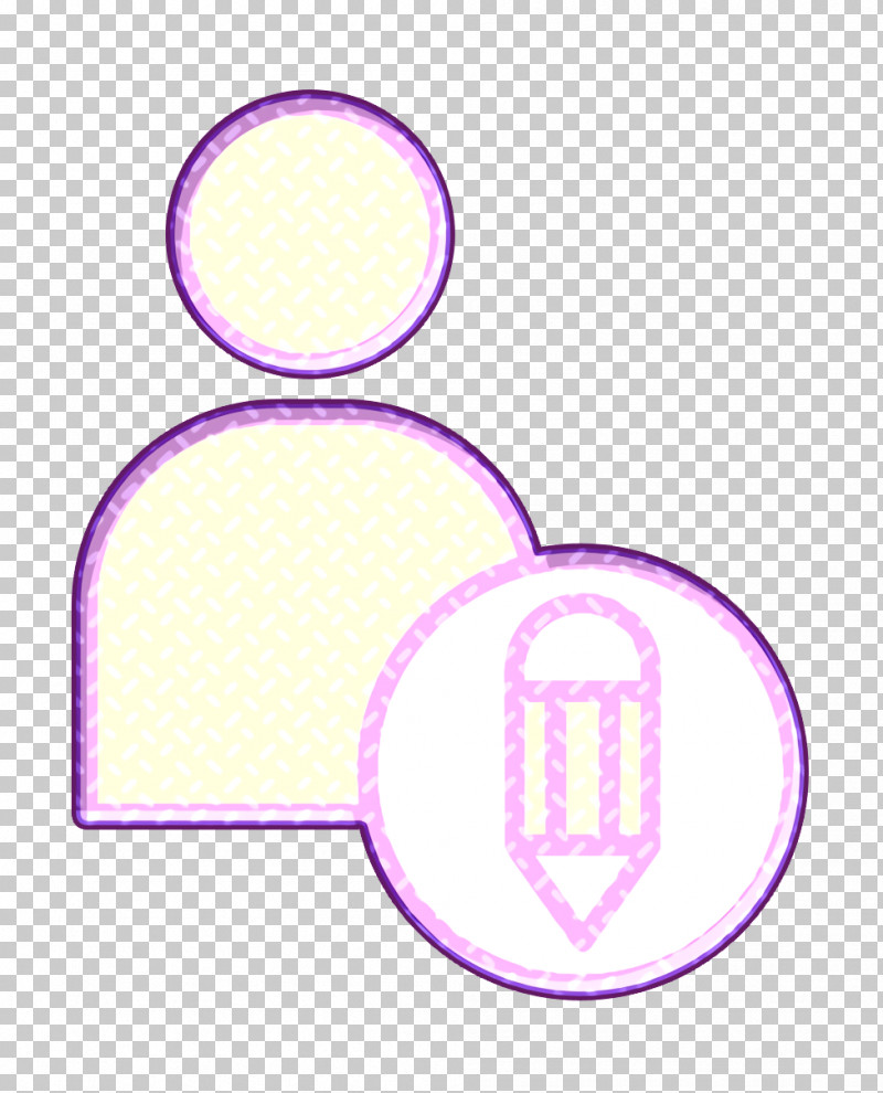 Writer Icon Creative Icon PNG, Clipart, Circle, Creative Icon, Light, Magenta, Pink Free PNG Download