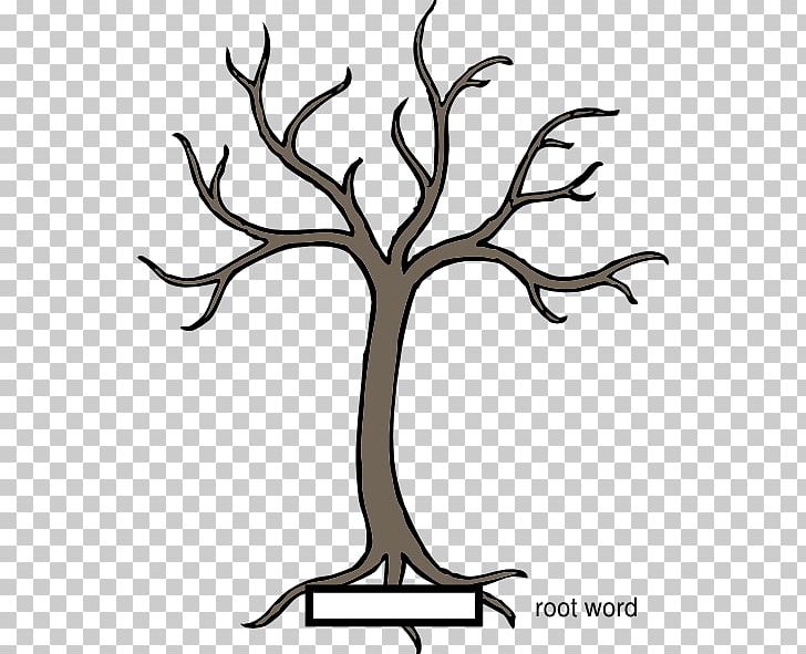 Branch Tree Trunk PNG, Clipart, Antler, Artwork, Black And White, Branch, Evergreen Free PNG Download