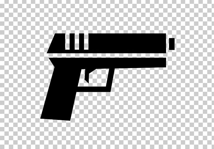 Pistol Computer Icons Firearm Air Gun Weapon PNG, Clipart, Air Gun, Angle, Area, Black, Black And White Free PNG Download