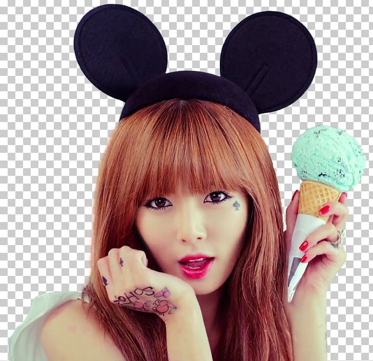 Hyuna Ice Cream 4Minute K-pop PNG, Clipart, 4minute, 1080p, Bangs, Block B, Brown Hair Free PNG Download