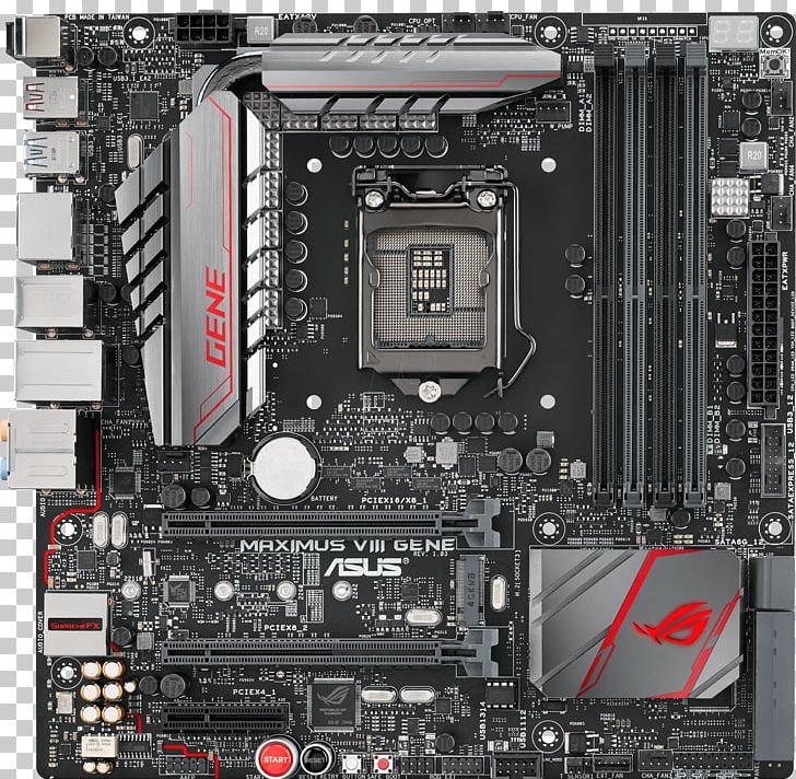Intel MicroATX LGA 1151 Motherboard Republic Of Gamers PNG, Clipart, Asus, Atx, Computer Accessory, Computer Case, Computer Component Free PNG Download