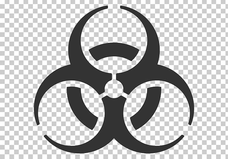 Biological Hazard Computer Icons Symbol PNG, Clipart, Artwork, Biohazard, Biological Hazard, Black And White, Chemical Hazard Free PNG Download