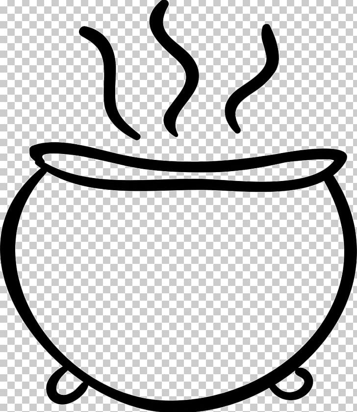 cooking pot clipart outline