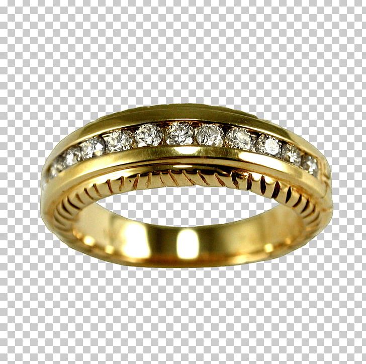 Wedding Ring Silver Gold Diamond PNG, Clipart, 14 K, Band, Diamond, Engrave, Gemstone Free PNG Download