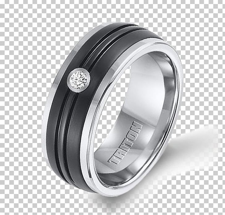 Wedding Ring Silver Tungsten Carbide PNG, Clipart, Black, Carbide, Dome, Hardware, Jewellery Free PNG Download
