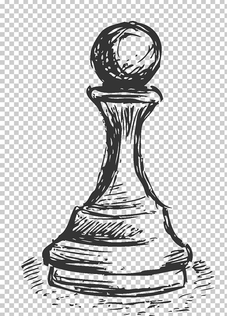 Chess Drawing Sketch PNG, Clipart, Art, Artwork, Barware, Black And White, Chess Free PNG Download