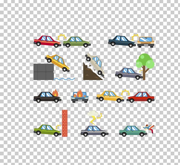 Car Traffic Collision Accident Icon PNG, Clipart, Automotive Design, Car Accident, Car Vector, Color, Color Car Free PNG Download