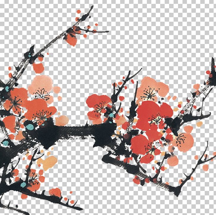China Sanxian String Painting Shan Shui PNG, Clipart, Blossom, Branch, Buckle, Bucklefree, Cherry Blossom Free PNG Download