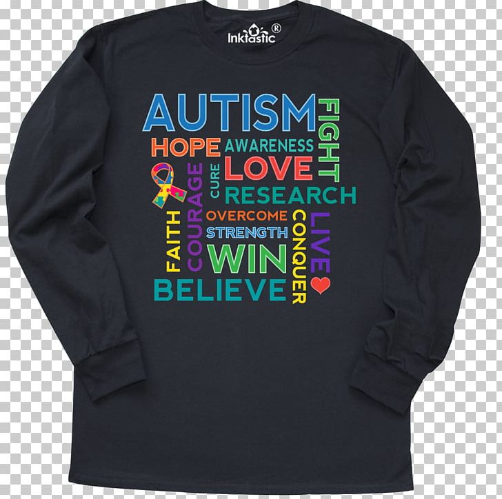 Long-sleeved T-shirt Hoodie Long-sleeved T-shirt PNG, Clipart, Active Shirt, Autism, Autism Awareness, Autistic Spectrum Disorders, Awareness Free PNG Download