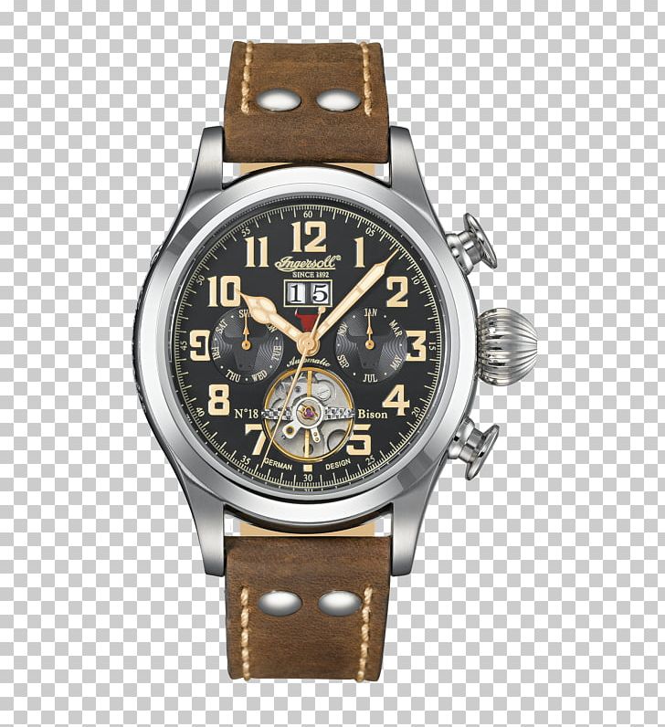 Ingersoll Watch Company Automatic Watch Chronograph Longines PNG, Clipart, Accessories, Analog Watch, Animals, Automatic Watch, Bison Free PNG Download
