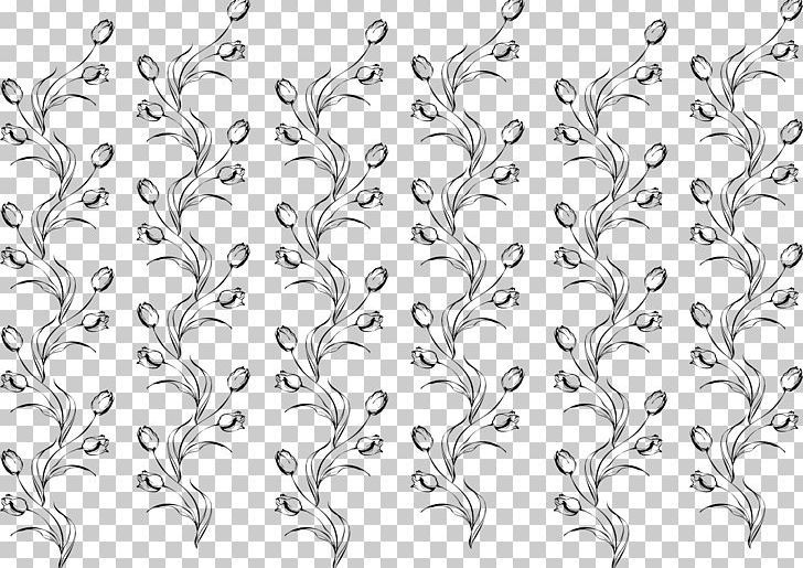 Tulip Shading 1 PNG, Clipart, Angle, Animal, Black, Black And White, Border Texture Free PNG Download
