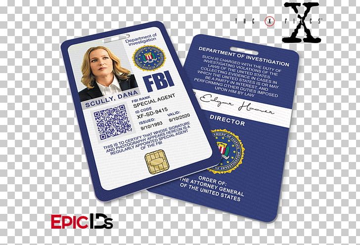 Dana Scully Fox Mulder Special Agent The Lone Gunmen Federal Bureau Of Investigation PNG, Clipart, Badge, Brand, Conspiracy Theory, Criminal Minds, Dana Scully Free PNG Download
