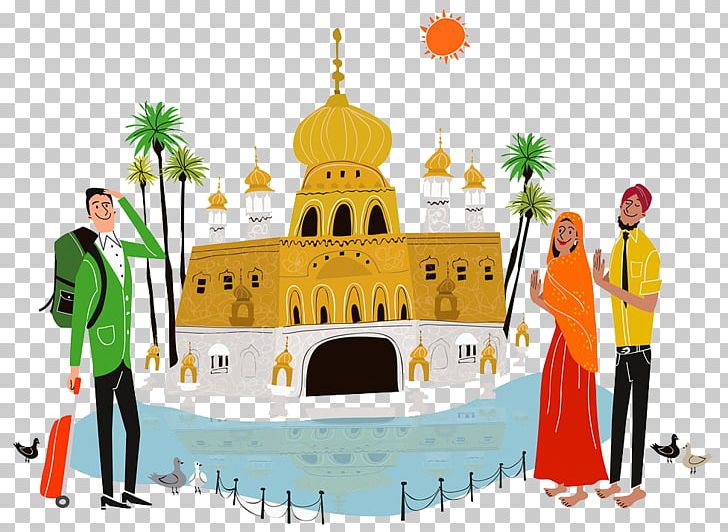India Mosque Building Tourism Illustration PNG, Clipart, Art, Build, Building, Buildings, Cartoon Free PNG Download