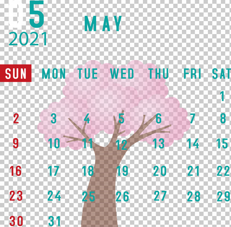 May 2021 Calendar May Calendar 2021 Calendar PNG, Clipart, 2021 Calendar, Behavior, Diagram, Hm, Human Free PNG Download