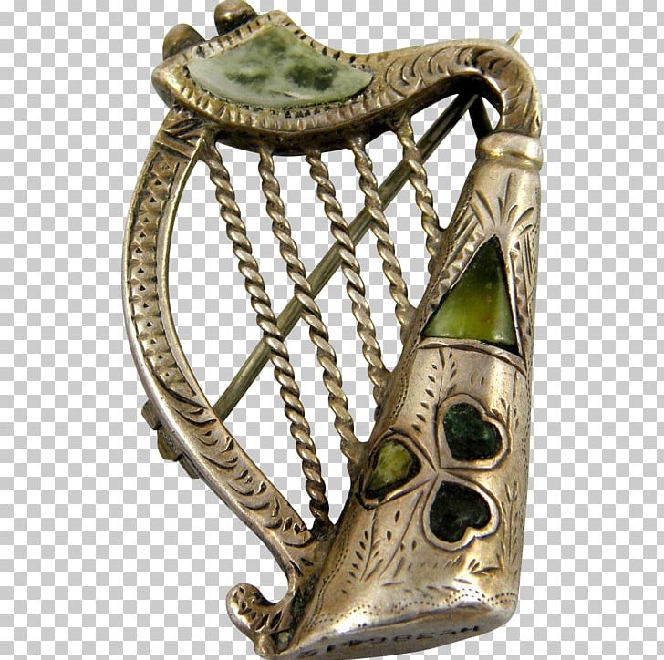 Connemara Ireland Jewellery Brass Celtic Harp PNG, Clipart, Antique, Brass, Brooch, Celtic Harp, Connemara Free PNG Download