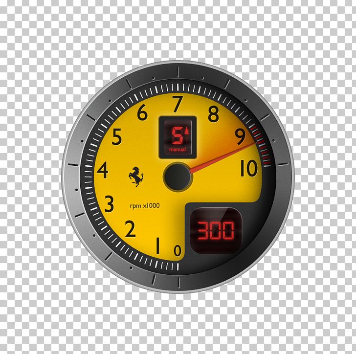 Ferrari Tachometer Clock - How Car Specs