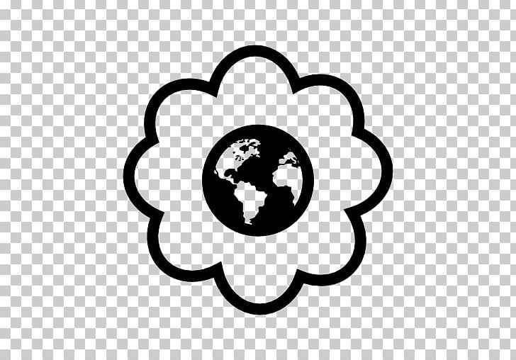 Symbol Computer Icons Flower PNG, Clipart, Area, Black, Black And White, Circle, Computer Icons Free PNG Download