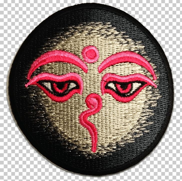 Symbol Om Embroidered Patch Meditation Hinduism PNG, Clipart, Clothing, Color, Embroidered Patch, Embroidery, Eye Free PNG Download