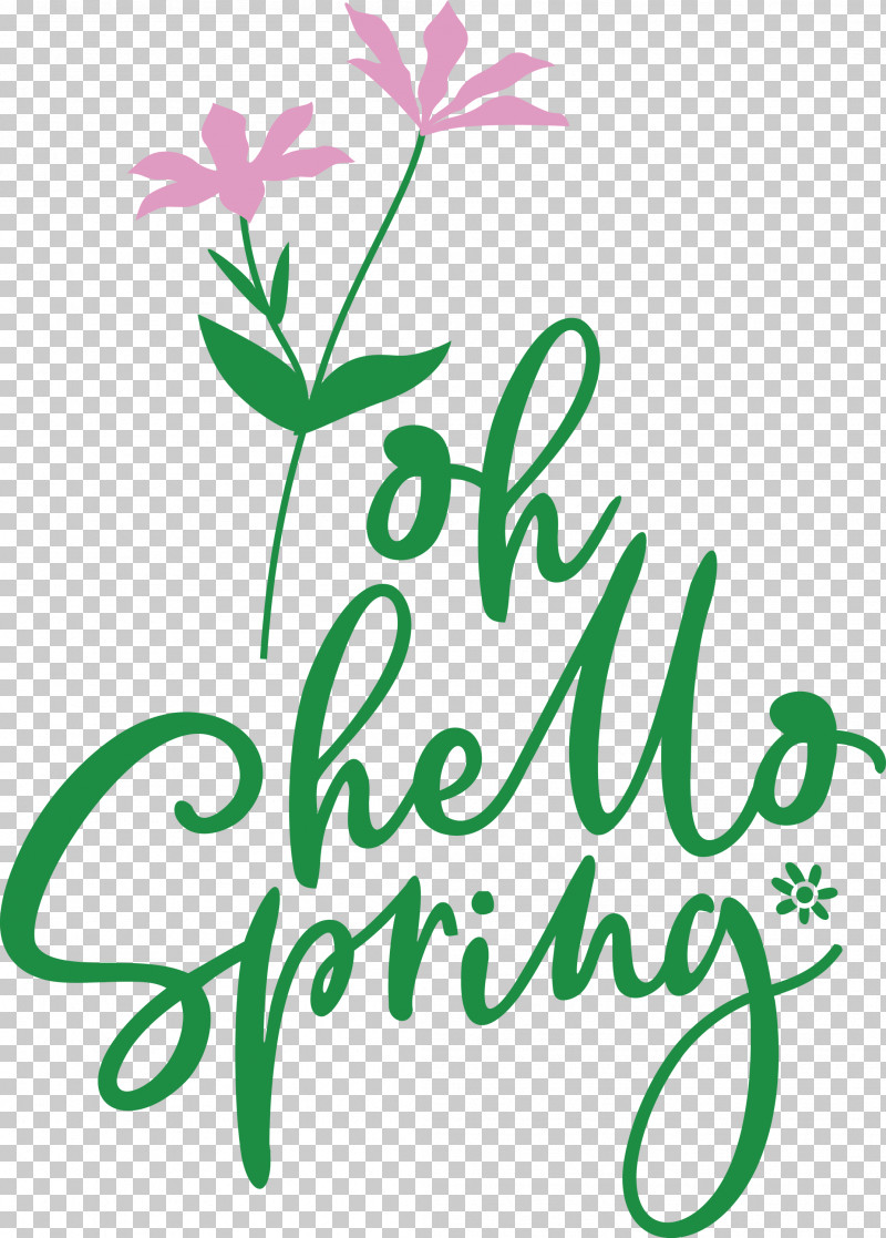 Oh Hello Spring Hello Spring Spring PNG, Clipart, Calligraphy, Editing, Hello Spring, Leaf, Logo Free PNG Download