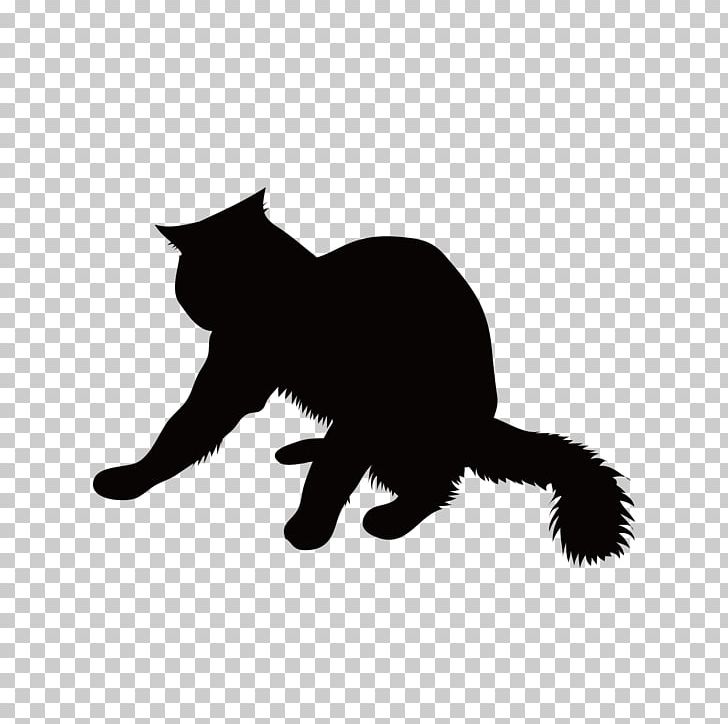 Black Cat Whiskers Silhouette Hello Kitty PNG, Clipart, Animal, Animals, Black, Black And White, Black Cat Free PNG Download
