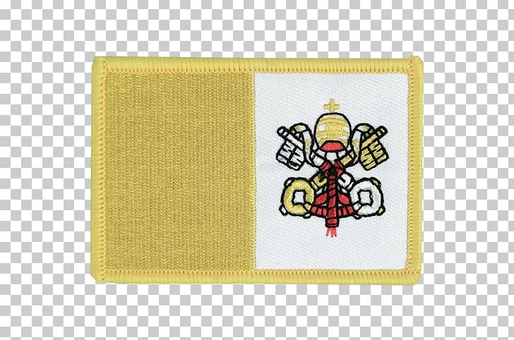 Flag Of Vatican City Fahne Embroidered Patch Vatican Museums PNG, Clipart, Brand, Centimeter, Embroidered Patch, Fahne, Fanion Free PNG Download