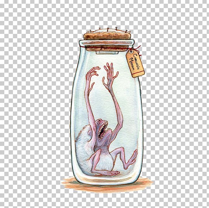 Legendary Creature Bottle Drawing Jar Art PNG, Clipart, Abstract, Alcohol Bottle, Animal, Art, Bottle Free PNG Download