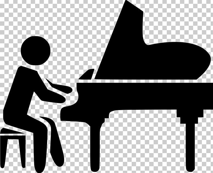 Piano Computer Icons Musical Keyboard PNG, Clipart, Black And White, Computer Icons, Furniture, Human Behavior, Keyboard Free PNG Download