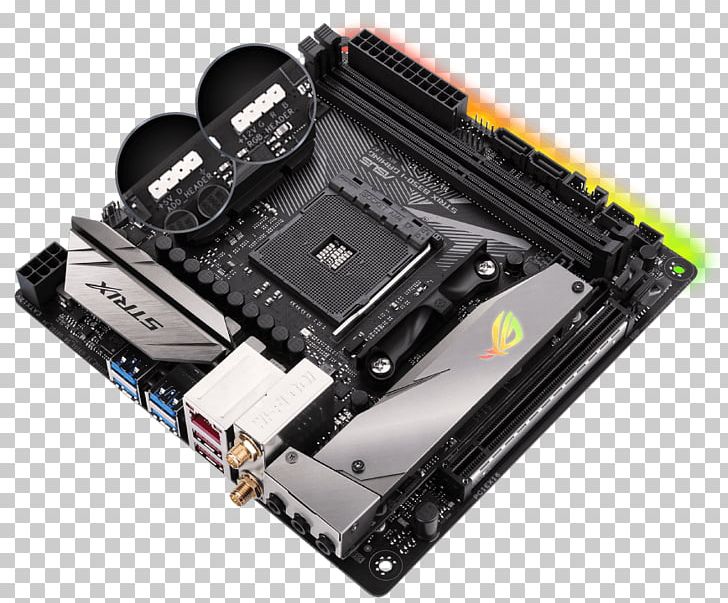 Socket AM4 Mini-ITX Motherboard DDR4 SDRAM ASUS PNG, Clipart, Asrock Fatal1ty X370 Gaming Itxac, Asus, Central Processing Unit, Computer Hardware, Cpu Socket Free PNG Download