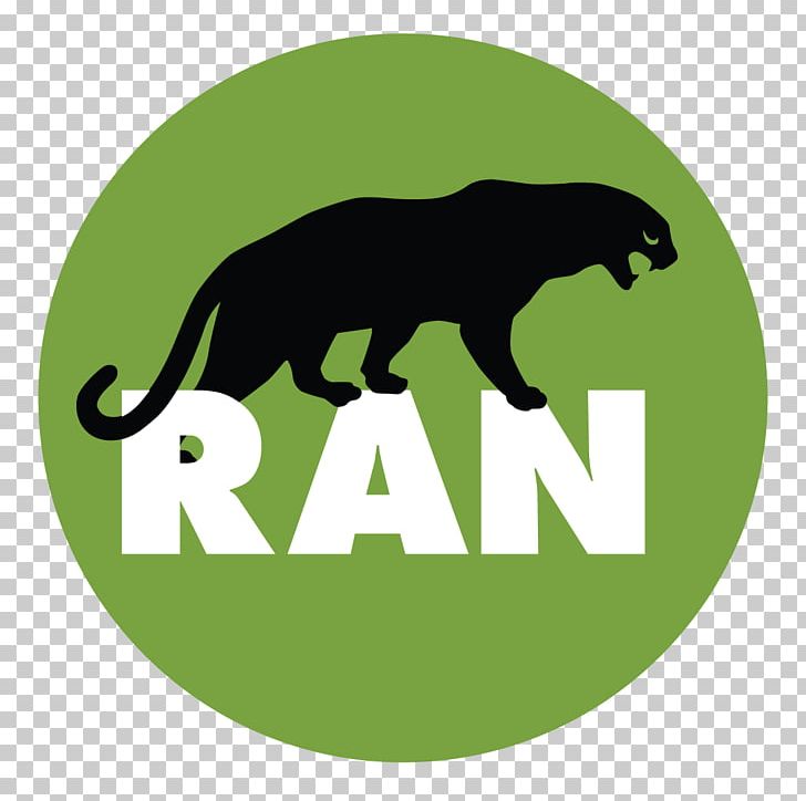 Brand Logo Cat Rainforest Action Network United States Of America PNG, Clipart, Area, Big Cats, Brand, Carnivoran, Cat Free PNG Download